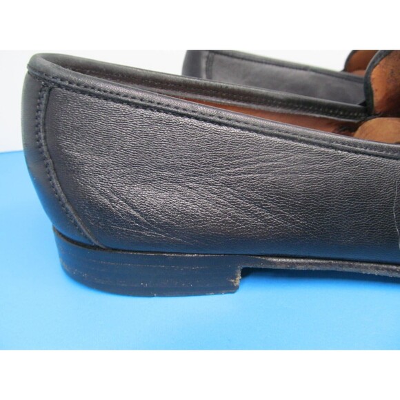 Allen Edmonds Urbino Mens Black Leather Tassel Loafers Size US 10 D Italy main image 14